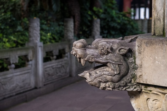 čínský deník blog fotografky foto ivet k iveta krausova chengdu wenshu temple