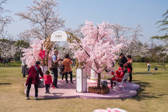 čínský deník blog fotografky foto ivet k iveta krausova Gucun park Šanghaj