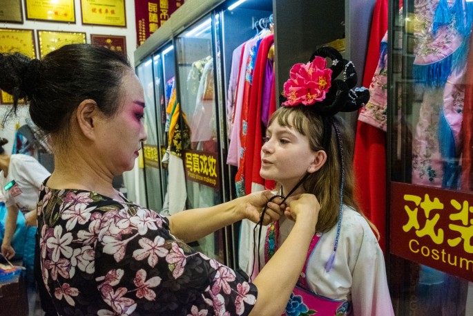 čínský deník blog fotografky foto ivet k iveta krausova opera chengdu sichuan