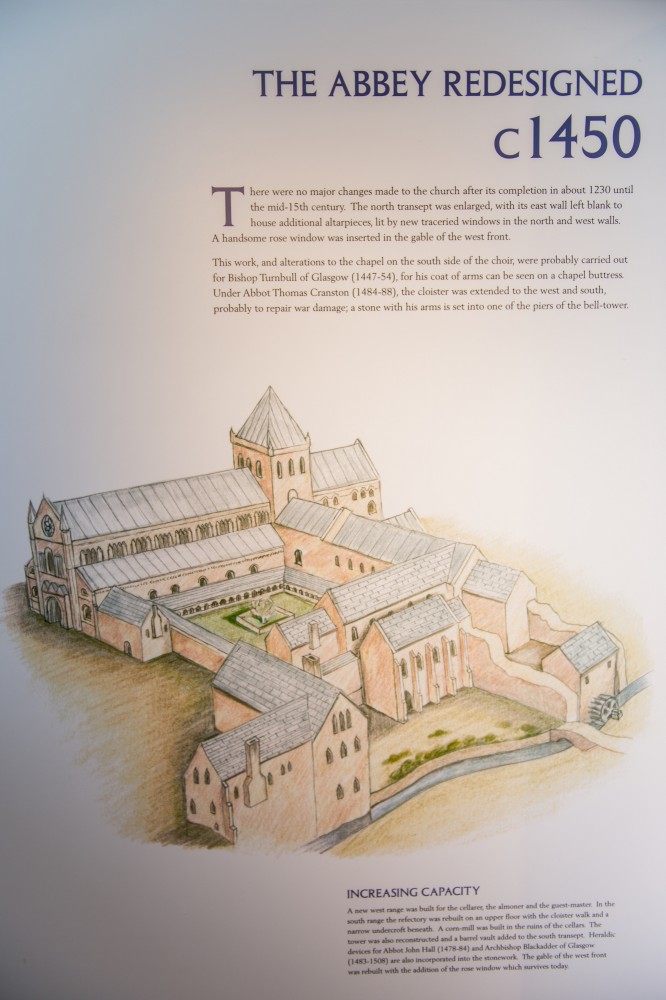 blog o cestování do Skotska - oblast Borders Jedburg Abbey