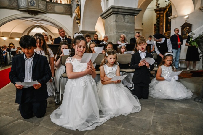 focení první svaté přijímání reportáž fotograf mlada boleslav fotoivetk
