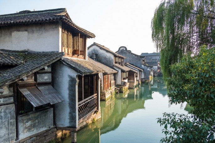 čínský deník blog fotografky foto ivet k iveta krausova wuzhen water town