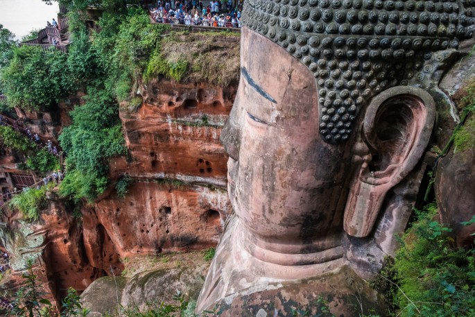 čínský deník blog fotografky foto ivet k iveta krausova panda base chengdu giant buddha leshan china