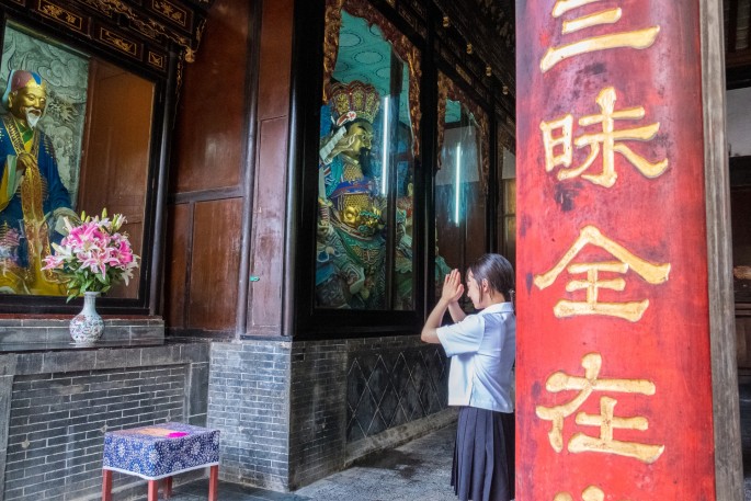 čínský deník blog fotografky foto ivet k iveta krausova chengdu wenshu temple