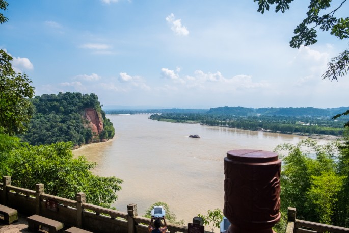 čínský deník blog fotografky foto ivet k iveta krausova panda base chengdu giant buddha leshan china