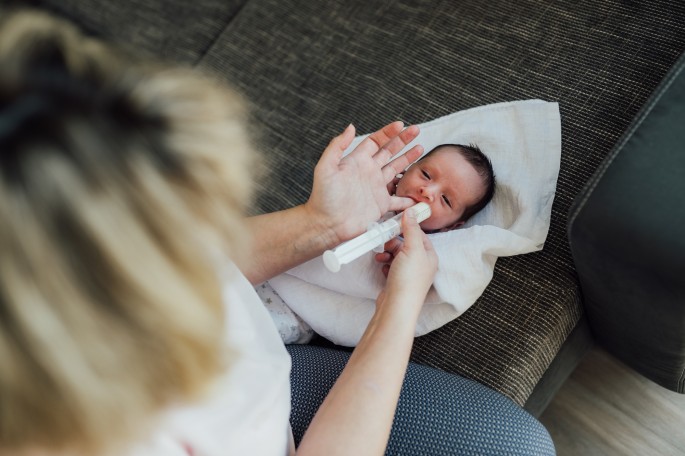 lifestylové focení newborn miminka doma 