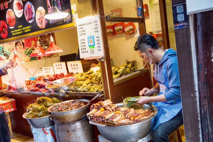 čínský deník blog fotografky foto ivet k iveta krausova vodní město Zhujiajiao