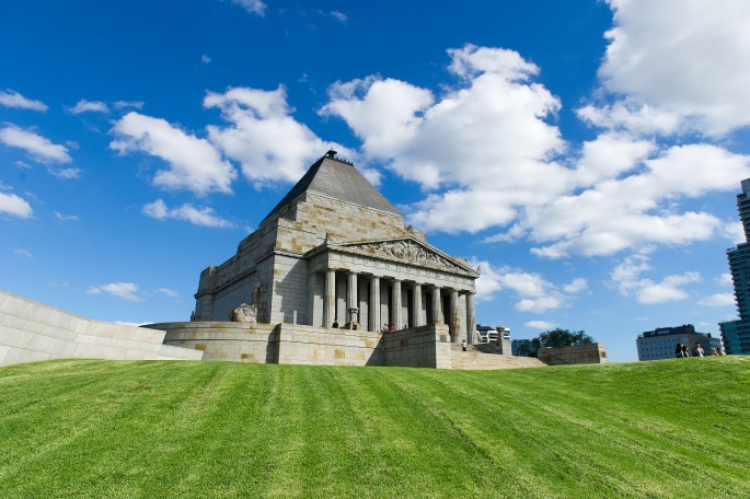 Památník Shrine of Remembrance