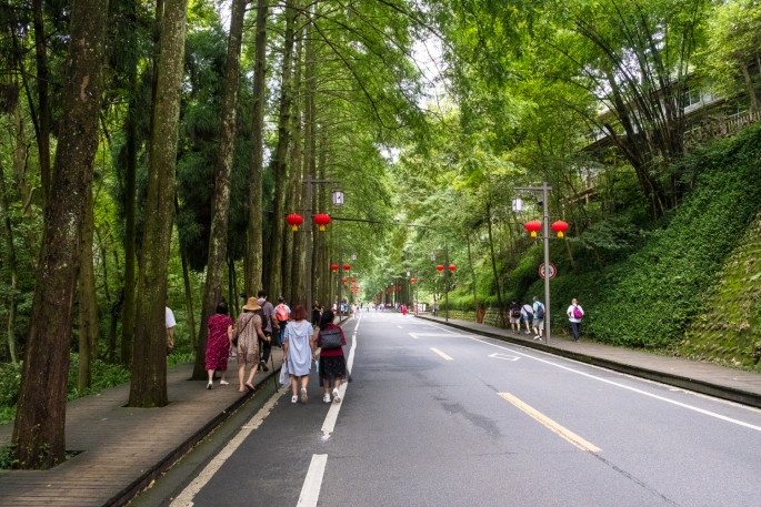 čínský deník blog fotografky foto ivet k iveta krausova mount qingcheng chengdu sichuan