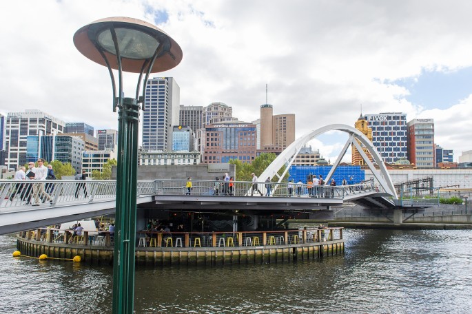 Yarra river nábřeží