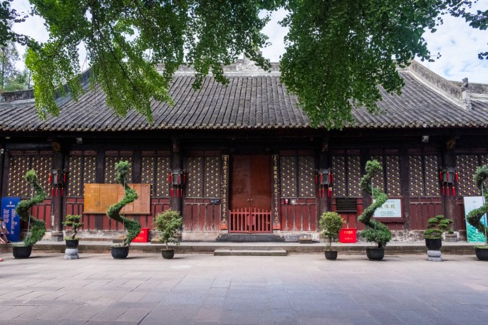 čínský deník blog fotografky foto ivet k iveta krausova chengdu wenshu temple