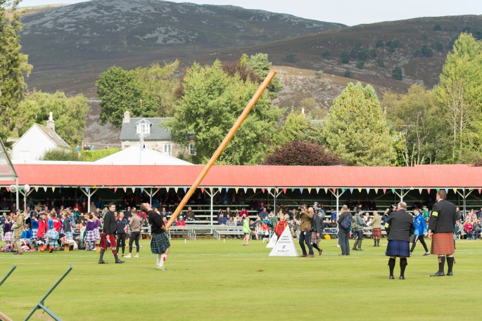 blog o cestování do Skotska - Braemar Highland games