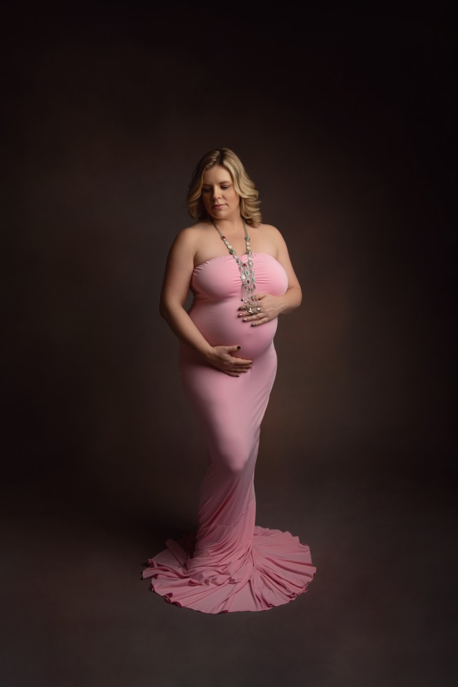 těhotenské focení v ateliéru fotograf mladá boleslav iveta krausova 