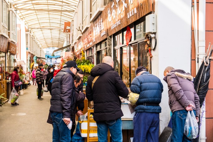 čínský deník blog fotografky foto ivet k iveta krausova hmyzí zvířecí trh Lanling