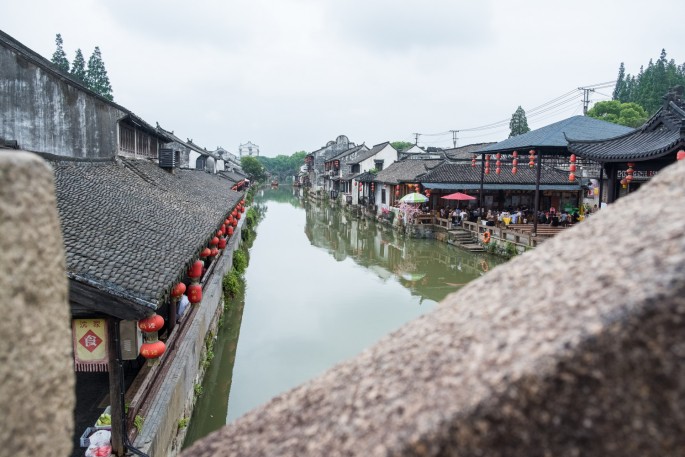 čínský deník blog fotografky foto ivet k iveta krausova Fengjing town Peasant painters village Shanghai