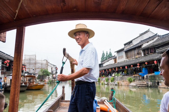 čínský deník blog fotografky foto ivet k iveta krausova Fengjing town Peasant painters village Shanghai