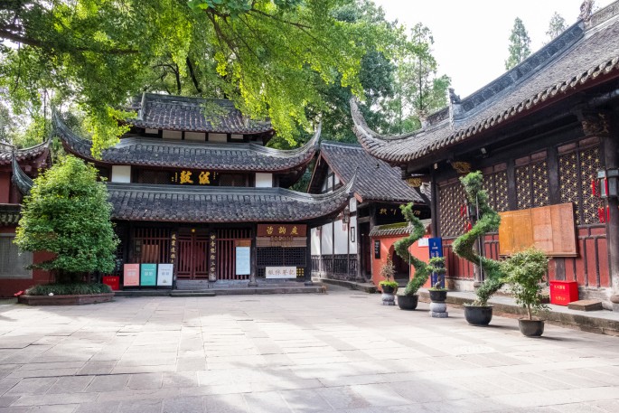 čínský deník blog fotografky foto ivet k iveta krausova chengdu wenshu temple