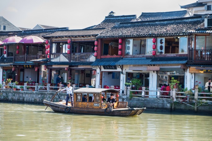 čínský deník blog fotografky foto ivet k iveta krausova vodní město Zhujiajiao