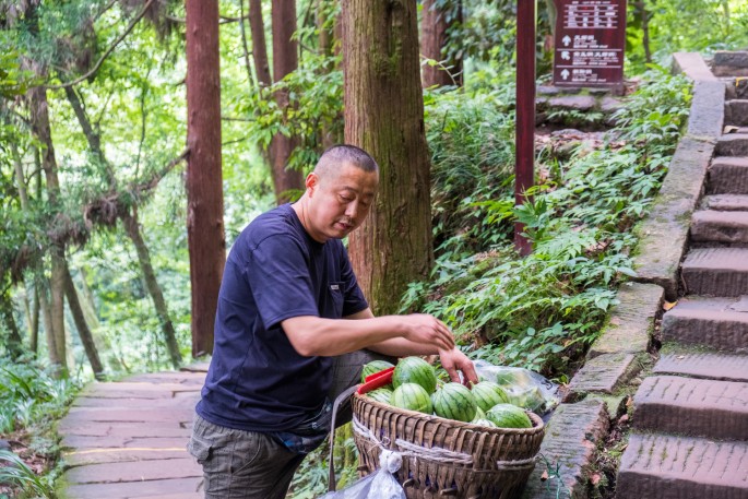 čínský deník blog fotografky foto ivet k iveta krausova mount qingcheng chengdu sichuan