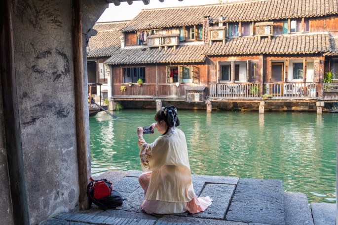 čínský deník blog fotografky foto ivet k iveta krausova wuzhen water town