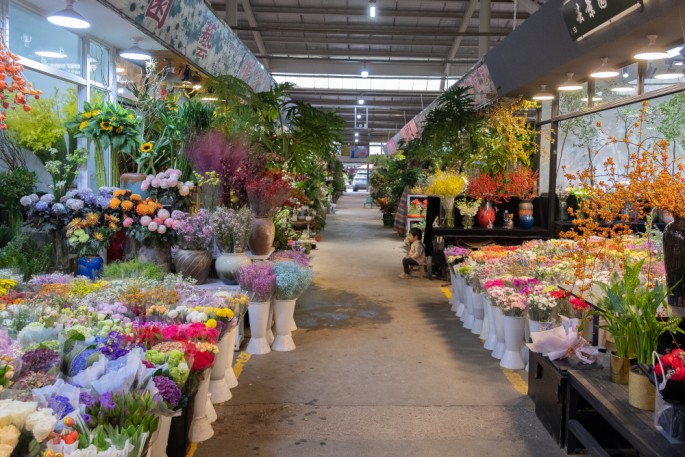 čínský deník blog fotografky foto ivet k iveta krausova flower market