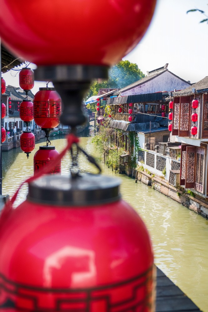 čínský deník blog fotografky foto ivet k iveta krausova vodní město Zhujiajiao