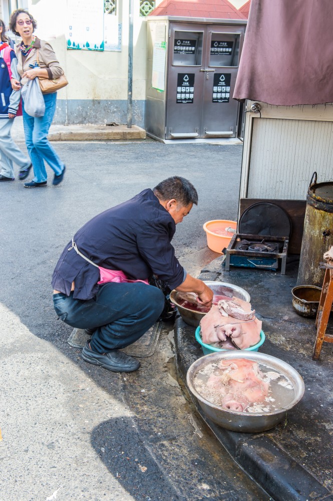 čínský deník blog fotografky foto ivet k iveta krausova uličky kolem yuyuan garden