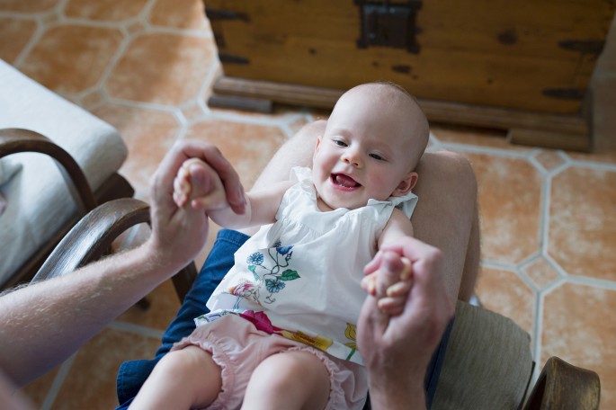 lifestylové newborn rodinné focení doma