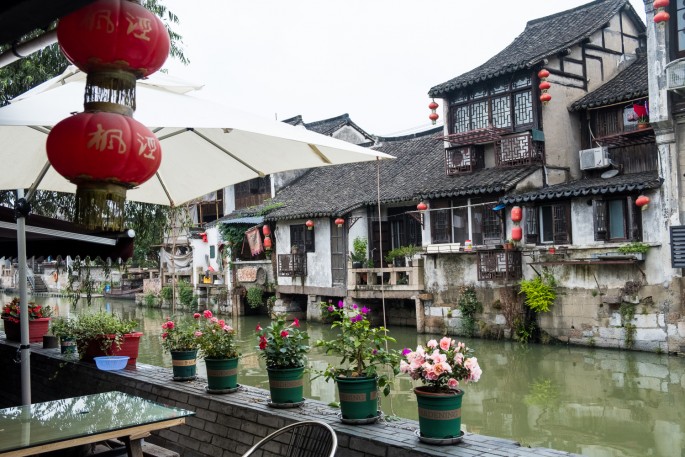čínský deník blog fotografky foto ivet k iveta krausova Fengjing town Peasant painters village Shanghai