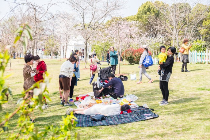 čínský deník blog fotografky foto ivet k iveta krausova Gucun park Šanghaj