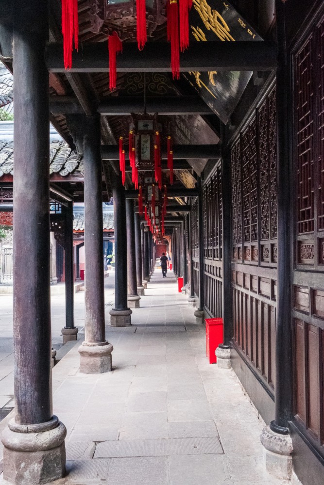 čínský deník blog fotografky foto ivet k iveta krausova chengdu wenshu temple