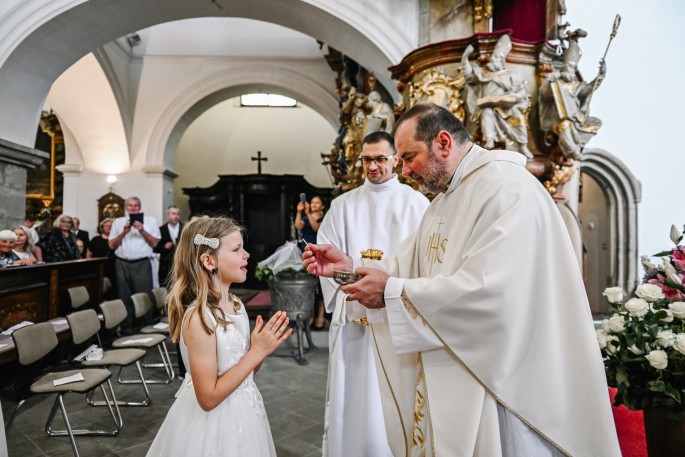 focení první svaté přijímání reportáž fotograf mlada boleslav fotoivetk