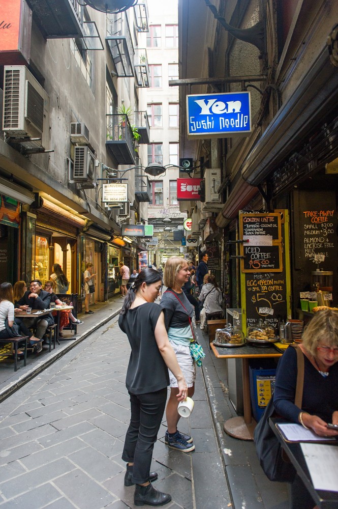 Melbourne streets and lanes