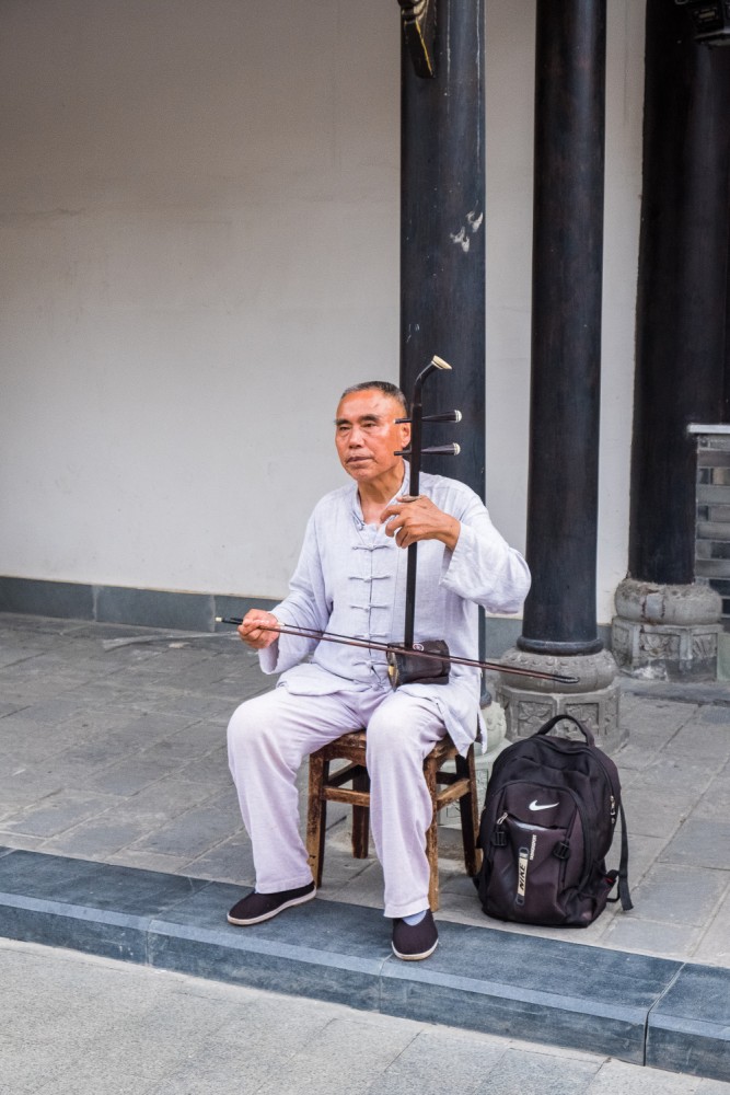 čínský deník blog fotografky foto ivet k iveta krausova chengdu wenshu temple