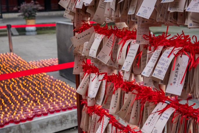 čínský deník blog fotografky foto ivet k iveta krausova chengdu wenshu temple