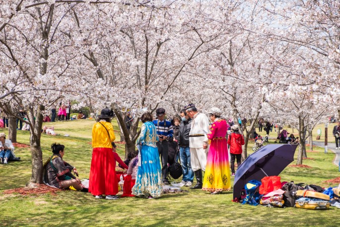 čínský deník blog fotografky foto ivet k iveta krausova Gucun park Šanghaj