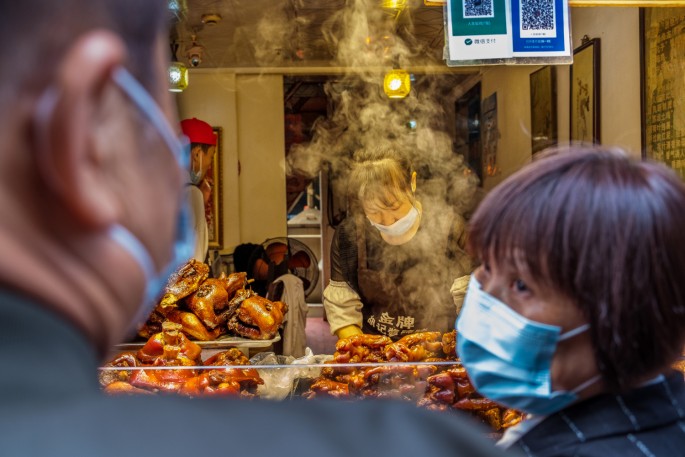 čínský deník blog fotografky foto ivet k iveta krausova quibao vodní město Šanghaj