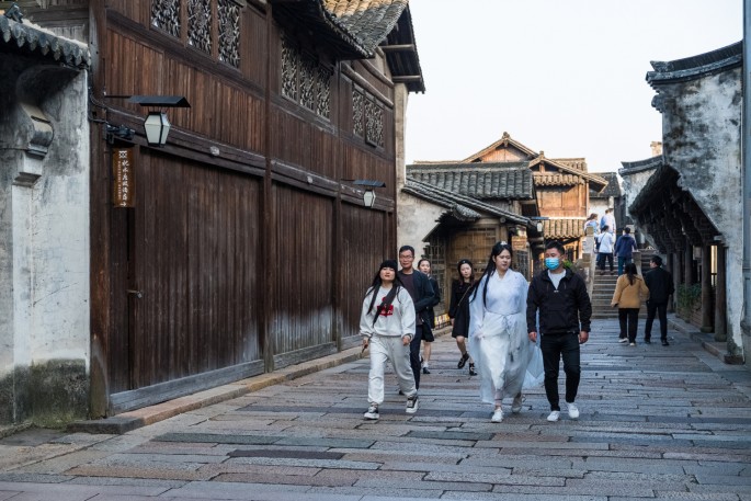 čínský deník blog fotografky foto ivet k iveta krausova wuzhen water town