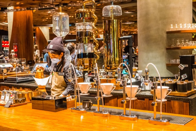 čínský deník blog fotografky foto ivet k iveta krausova starbucks roastery Shanghai