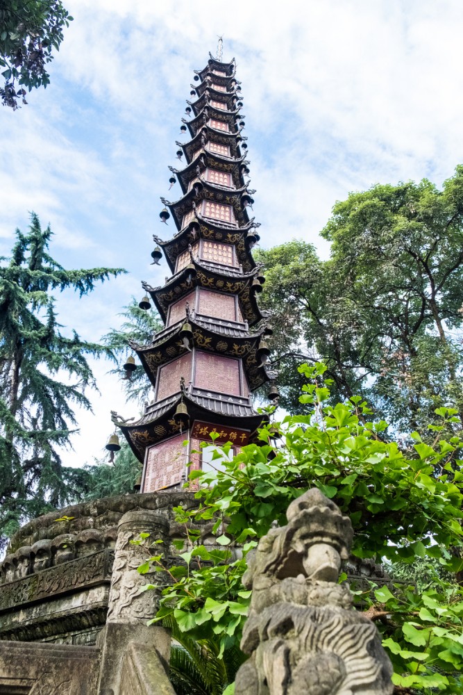 čínský deník blog fotografky foto ivet k iveta krausova chengdu wenshu temple