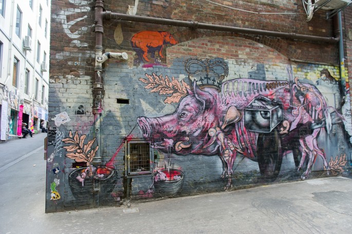 street art Melbourne graffiti