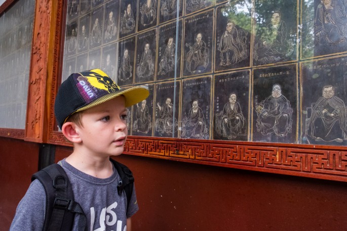 čínský deník blog fotografky foto ivet k iveta krausova chengdu wenshu temple