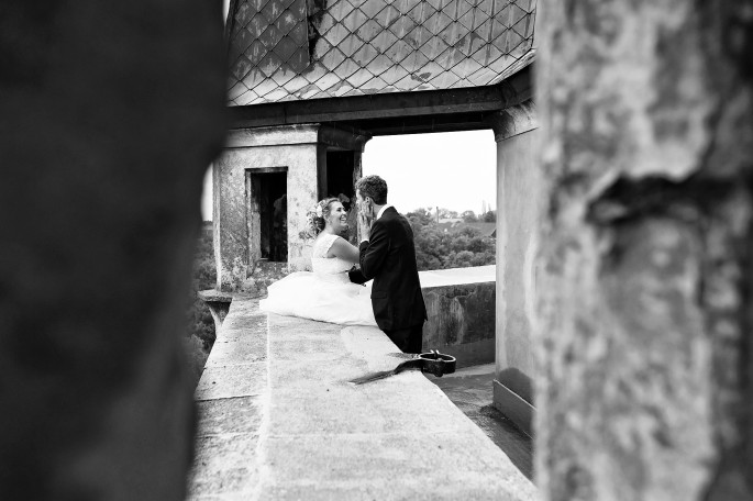 svatba na zámku Stránov