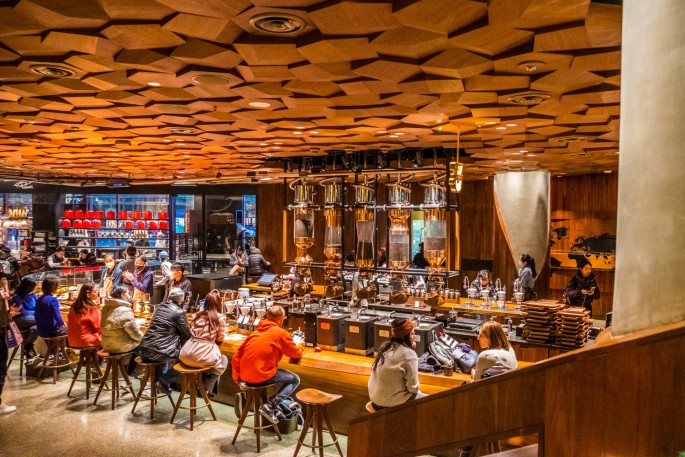 čínský deník blog fotografky foto ivet k iveta krausova starbucks roastery Shanghai