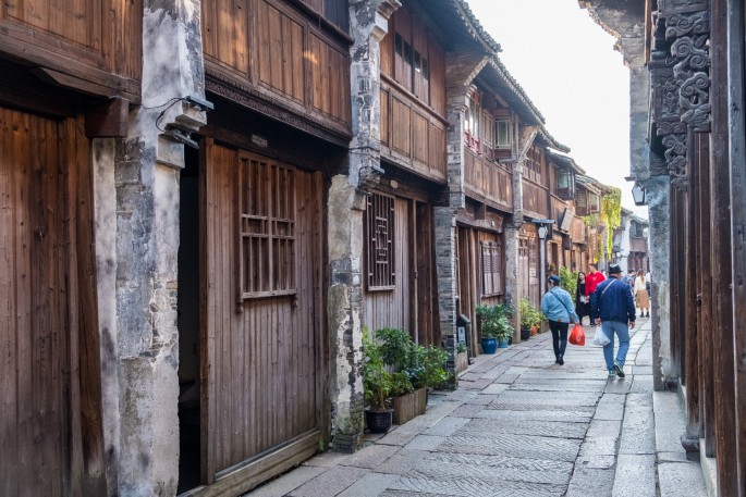 čínský deník blog fotografky foto ivet k iveta krausova wuzhen water town