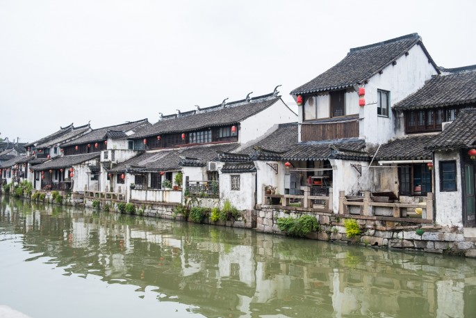 čínský deník blog fotografky foto ivet k iveta krausova Fengjing town Peasant painters village Shanghai