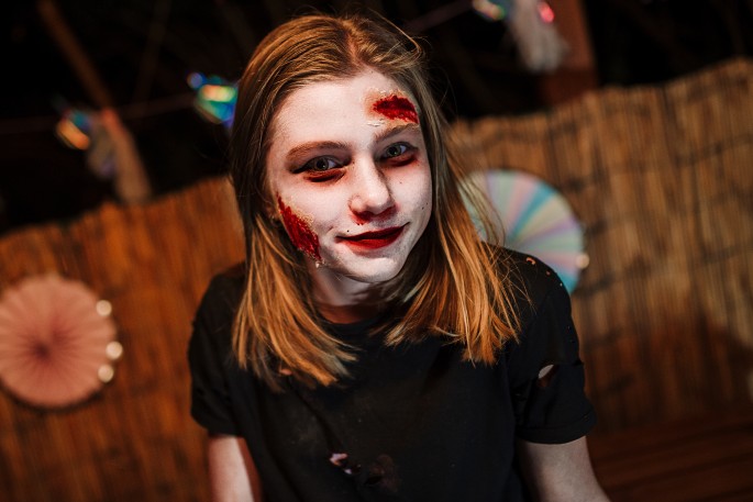 reportážní focení rodinné focení focení halloweenu