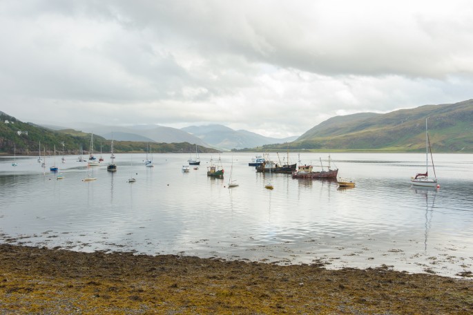 blog o cestování do Skotska - Ullapool 