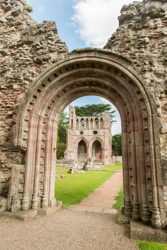 blog o cestování do Skotska - oblast Borders Dryburgh Abbey