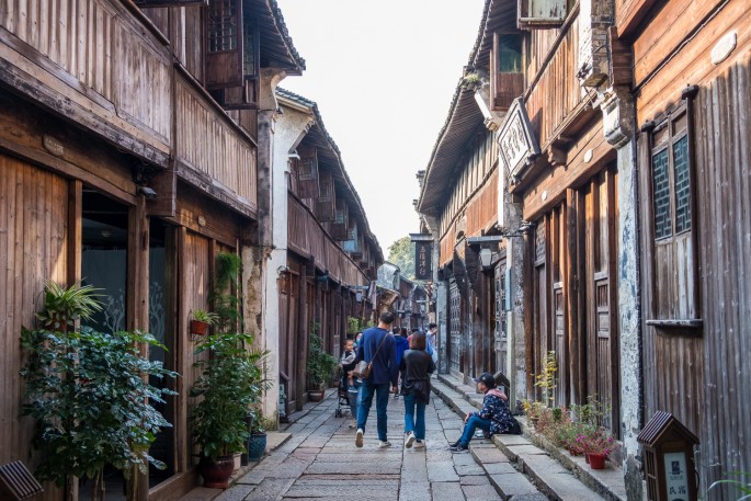 čínský deník blog fotografky foto ivet k iveta krausova wuzhen water town